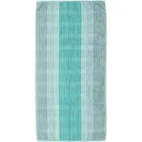 Cawö Serviette de bain Cawö Cashmere Stripes Turquoise
