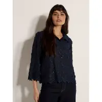Apricot Chemisier ' ' bleu marine