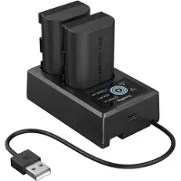 SmallRig Kit batterie et chargeur 5409 pour appareil photo Canon LP-E6P