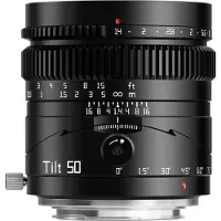 TTArtisan Tilt 50mm F1.4 E Noir