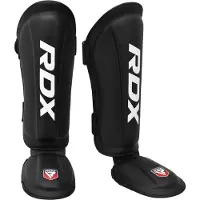 RDX Sports Shin Instep Molded King Shin Guards Noir XL