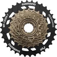Shimano Tourney Tz500 Cassette Doré 7s / 14-34t