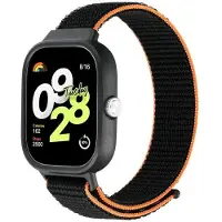 Beline pasek Redmi Watch 4 czarno-pomarańczowy/blak-orange, Sangles de montre, Orange, Noir