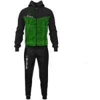 Givova Visa Melange Tracksuit Noir 11-12 Years Enfants