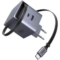 UGREEN Chargeur Mural Usb-a Et Usb-c 65w Gan