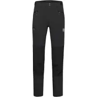 Mammut - Pantalon de montagne respirant en softshell - Courmayeur SO Pants Men Black pour Homme en Softshell - Taille L - Noir