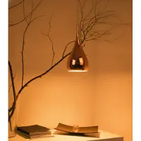 Nova Luce Suspension design Cioto Ø 16cm or rose