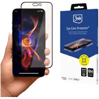 3MK Verre trempé pour iPhone 16 Pro EyeCare 6,3"