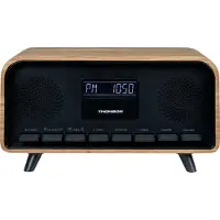 Thomson Radio-réveil - - Bluetooth - DAB - Gamme Vintage Cozy