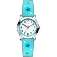 s.Oliver Montre pour enfants - Ronde - Argentée - 27 mm - Montre en métal avec mouvement à quartz, couleur argentée
