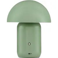 Lyora Lampe de table design Pois Vert rechargeable