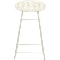 Kartell Smatrik Tabouret Outdoor | White|White