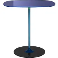 Kartell Thierry Table d'Appoint H 50 cm | Blue