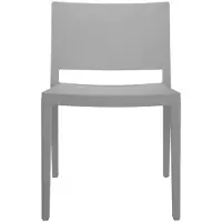 Kartell Lizz Mat Chaise - Lot de 2 Grey