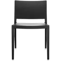 Kartell Lizz Mat Chaise - Lot de 2 Black