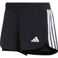 Adidas Pacer Workout Woven 2in1 Shorts Noir L Femme