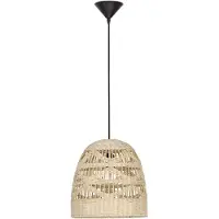 Nova Luce Suspension Marlo rotin Ø 30cm