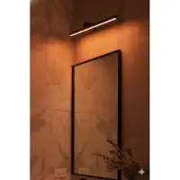 Lyora Applique murale design Breggo noir 61cm
