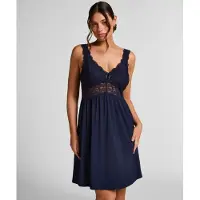 Hunkemoller Déshabillé 'Nora' bleu marine