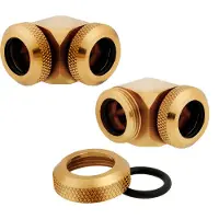 Corsair Hydro X Series Fitting XF Hardline 2-pack, Raccord, Or