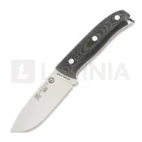 Joker Couteau de survie BS9 Ursus, Black Canvas Micarta, Firesteel