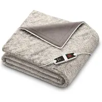 Beurer Couverture chauffante Nordic HD 150 XXL Marron Beige