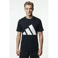 Adidas T-Shirt fonctionnel 'Essentials' noir / blanc