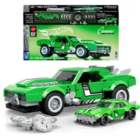 Mega Hot Wheels Camaro Speed Series Toy Car Vert Enfants