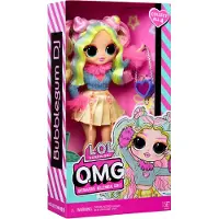 L.O.L. Surprise! Omg Bubblegum D.j 595649 Fashion Doll Rose Enfants