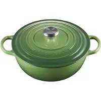 Le Creuset Casserole Le Creuset Marmite Fonte Emaillée Bamboo 26 cm