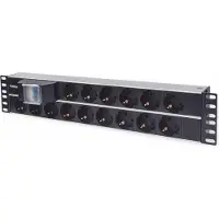 Intellinet 714051 Steckdosenleiste 15fach 3m Anschlussk. schw.