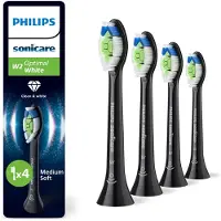 Philips Sonicare Optimal White HX6064/88 Noir (4 Pièces)