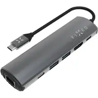 FIXED | 6-port USB-C HUB Pro for laptops and tablets