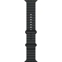 Apple Bracelet Océan noir 49 mm Finition titane noir