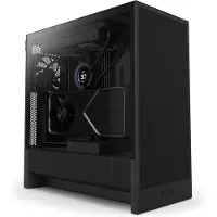 NZXT H Series H5 Flow - Boîtier moyen tour - Format E-ATX - Panneau latéral avec fenêtre (en verre trempé)
