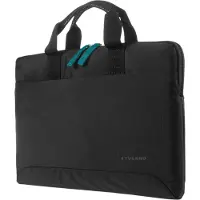Tucano Sacoche Smilza Super Slim - Sacoche pour MacBook Pro 16" / Ordinateur portable 15,6" (Noir)