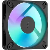 Fractal Design Dynamic 3 12 PWM RGB Black (120 mm, 1x), Ventilateur PC, Noir