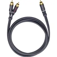 OEHLBACH D1c23703 Subwoofer Y-rca Cable 3 M Noir