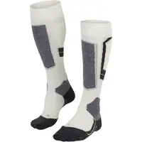 Falke Chaussettes de sport gris chiné / noir / blanc cassé