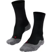 Falke Chaussettes de sport gris chiné / rouge / noir