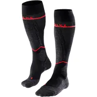 Falke Sk4 Advanced Compression Skiing Long Socks Noir EU 37-38 Femme