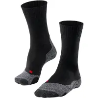 Falke Chaussettes de sport gris chiné / noir