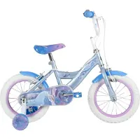 Disney Vélo à roulements à billes Disney Frozen pour enfants, 14 pouces – Vélo avec roues stabilisatrices