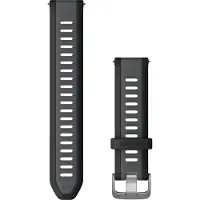 Garmin Quick Release 20 Mm Silicone Strap Argenté