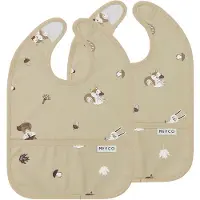Meyco Baby Bavoir Forest Animals 2 Unités