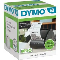 Dymo 2166659 - Noir sur blanc - Étiquette
