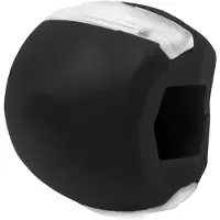 INF Jawline Exerciseur Mâchoire Entraîneur Silicone Noir