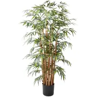 Emerald Bambou artificiel Deluxe 145 cm