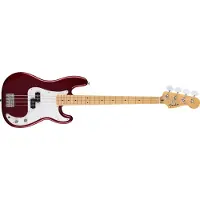 Fender Standard Precision Bass MN White Pickguard Candy Cola