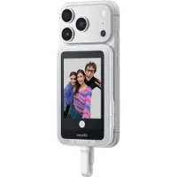 Insta360 Ecran selfie Snap avec lumière integrée Gris clair